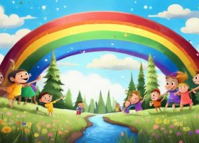 彩虹的故事儿童版、彩虹的故事幼儿故事