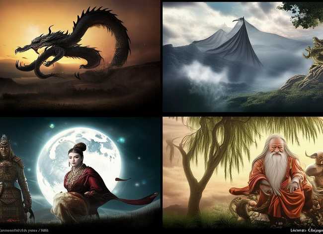 四大神话故事是哪四个、中国古代四大神话故事是哪四个