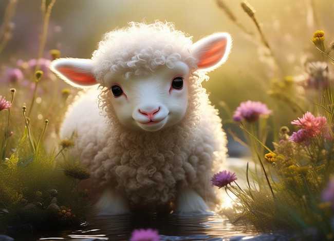 小绵羊的故事文字版 - 小绵羊的故事文字版图片