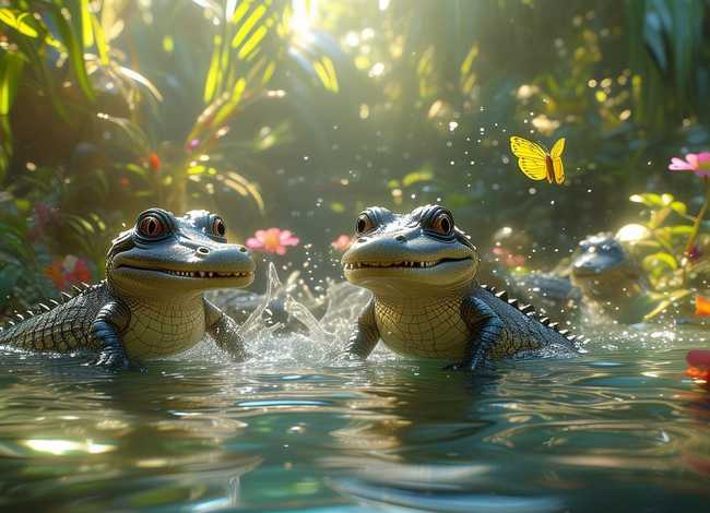 鳄鱼的儿童故事 鳄鱼的幼儿故事