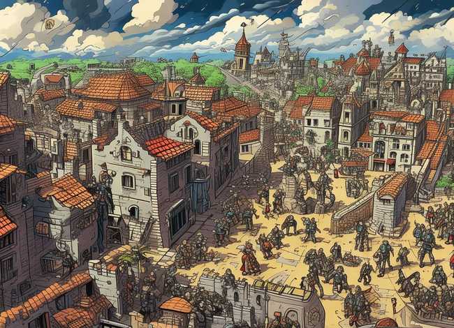 围城故事情节图、围城故事情节思维导图