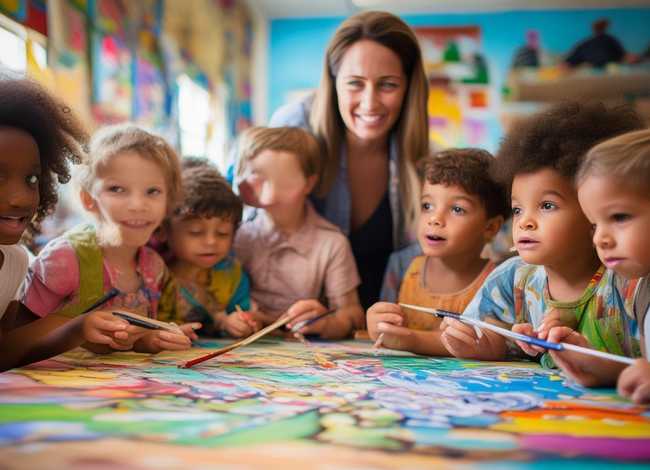 我们的故事儿童画学校篇 画一个关于我们的故事吧