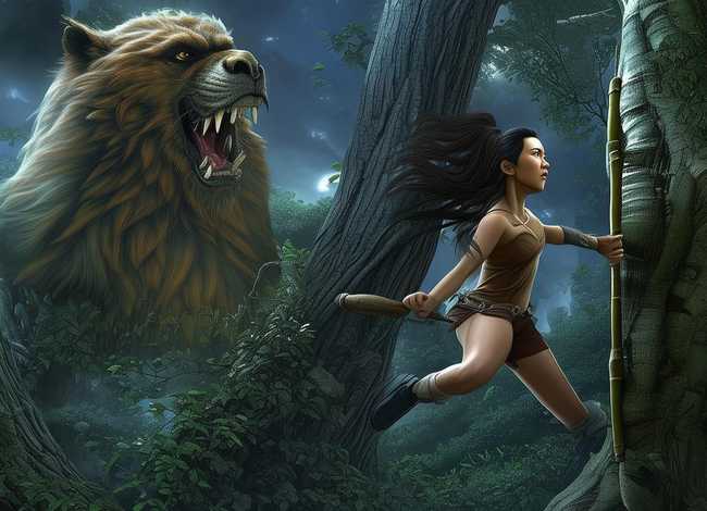 豹故事、陈传香勇打金钱豹故事