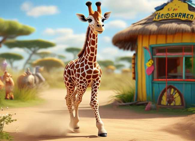 长颈鹿幼儿故事有趣 长颈鹿上幼儿园的故事 长颈鹿幼儿故事有趣 长颈鹿上幼儿园的故事