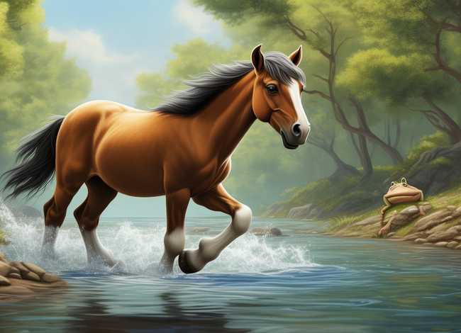 贝乐虎故事小马过河 《小马过河》贝乐虎睡前故事