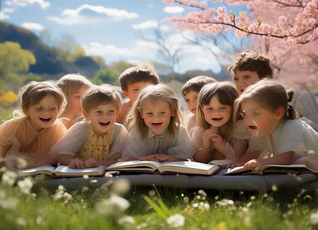 春天儿童古诗 - 少儿春天的古诗诵读