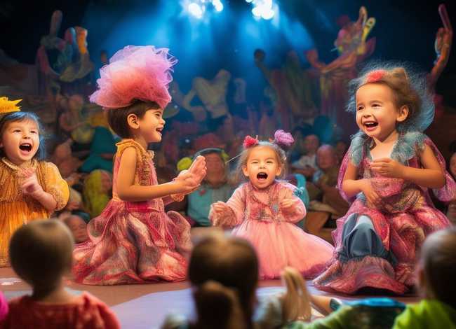 幼儿故事表演四人，幼儿故事表演四人演出