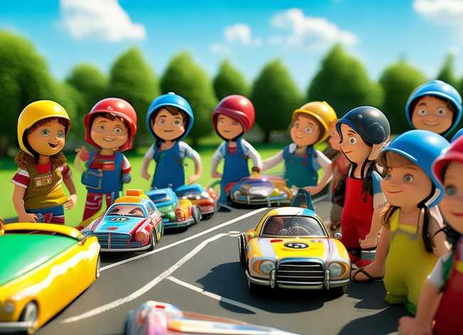 儿童赛车故事正版 - 赛车的幼儿故事