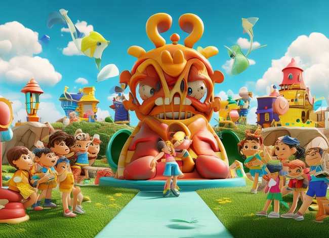 儿童游乐园故事书，游乐园故事幼儿园