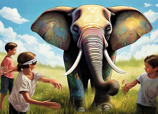 儿童故事盲人摸象 幼儿盲人摸象故事视频