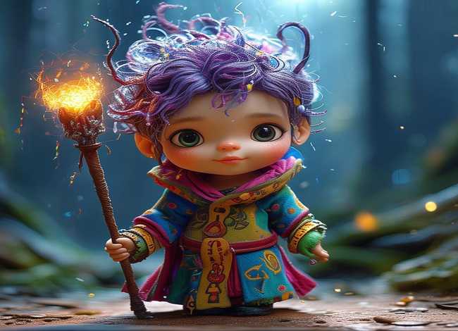 外国神话小孩简笔画；外国神话小孩简笔画图片