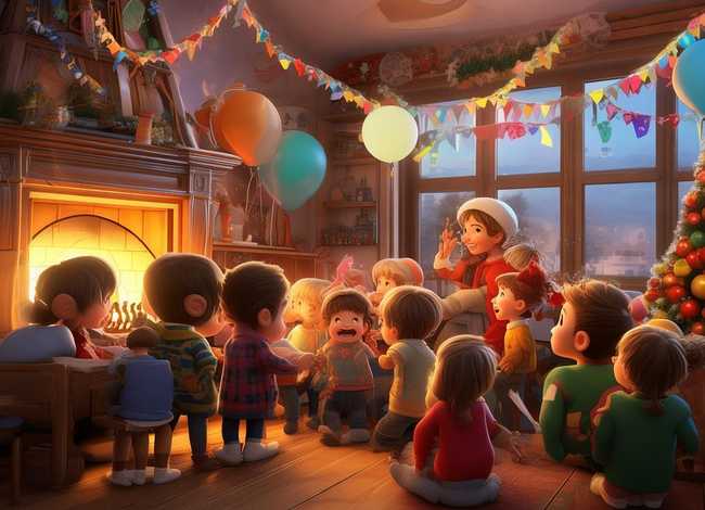 新年故事幼儿园 - 幼儿园新年讲故事