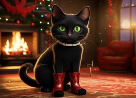 圣诞故事4；圣诞故事4-穿靴子的猫