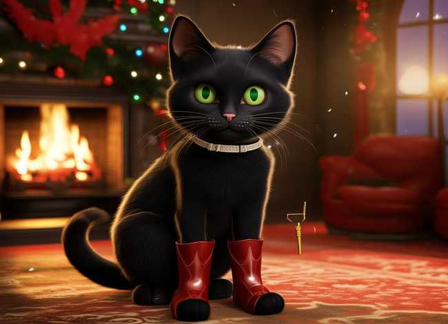 圣诞故事4；圣诞故事4-穿靴子的猫