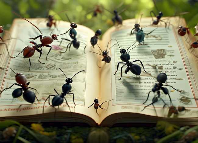 蚂蚁的故事绘本ppt；蚂蚁的故事绘本PPT