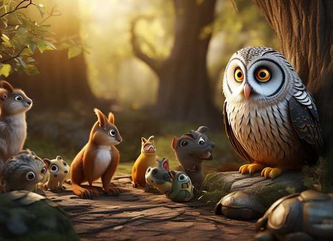 寓言小故事图画 - 寓言小故事图画大全