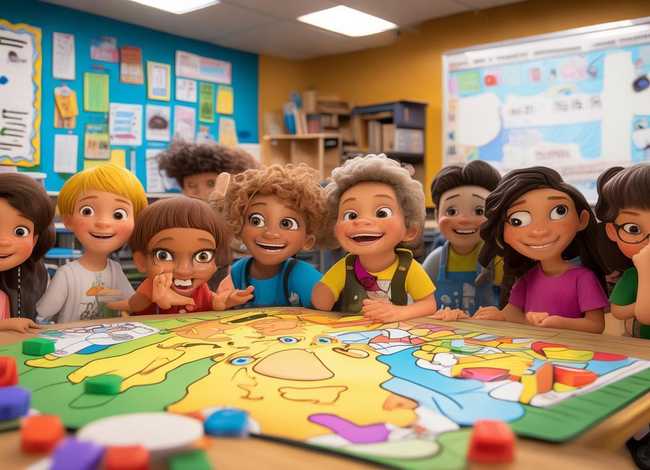 数学绘画故事四年级；数学故事画报四年级