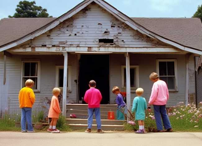 90年代儿童故事修房子、90年代旧房子改造实例