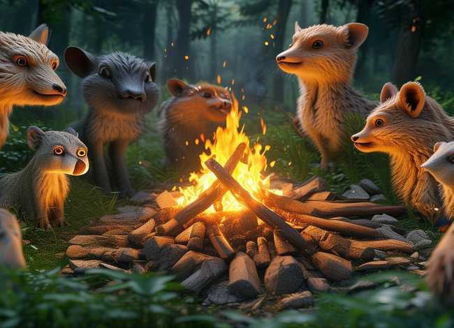 动物的故事-彩图版，动物的故事图片