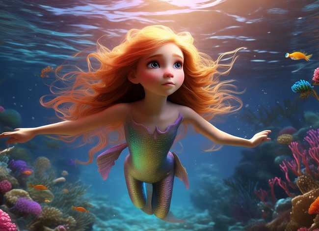 儿童美人鱼故事睡前绘本（少儿睡前故事美人鱼的故事）