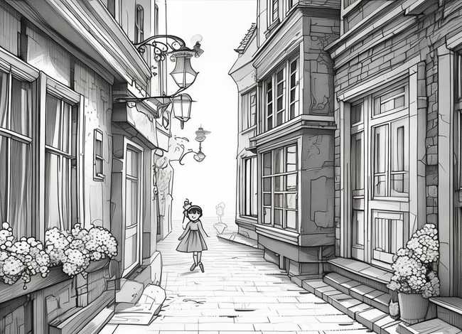 黑白故事绘本 黑白画绘本故事