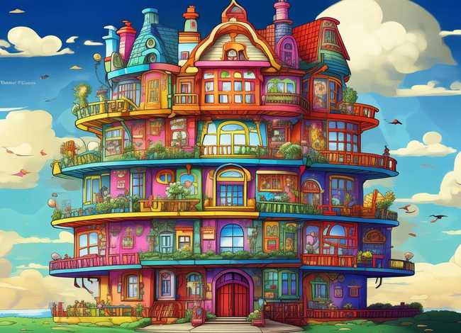 儿童故事书一百层的房子、一百层的房子绘本故事在线听