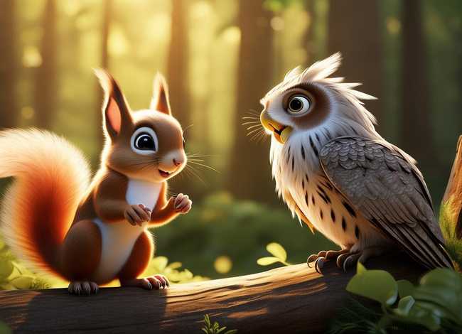 小松鼠短故事、小松鼠故事短篇