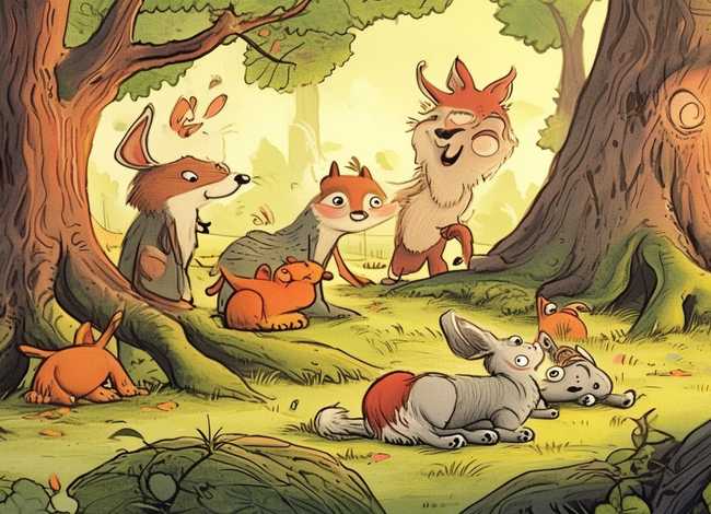 伊索寓言的画怎么画、伊索寓言的画怎么画三年级下册图片