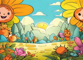 幼儿故事系列画作品图片，幼儿故事系列画作品图片简单