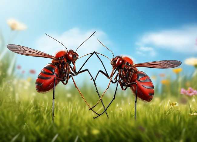 蚊子叮蚊子故事；蚊子叮蚊子的寓言故事