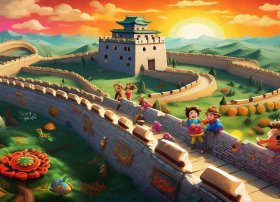 万里长城的故事传说儿童动画；万里长城的传说故事简介