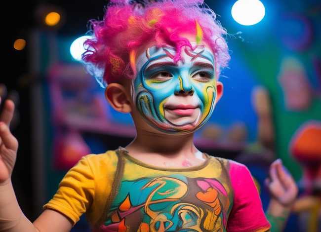 化妆儿童表演、儿童表演化妆技巧