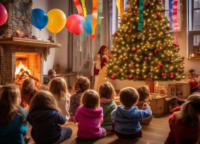 新年故事幼儿园 - 幼儿园新年讲故事