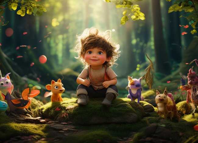 儿童童话故事五六岁，五六岁孩童讲的童话故事