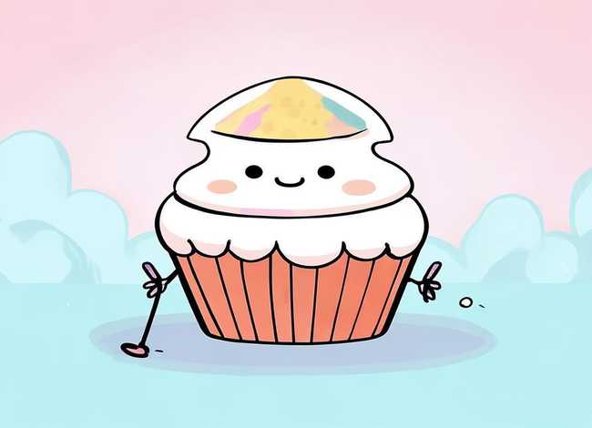 杯子蛋糕的童话故事 杯子蛋糕的画法儿童简笔 杯子蛋糕的童话故事 杯子蛋糕的画法儿童简笔