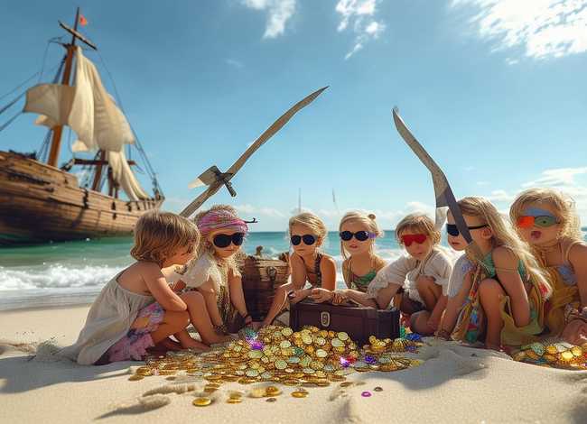 小朋友海盗故事（幼儿故事海盗和小朋友）