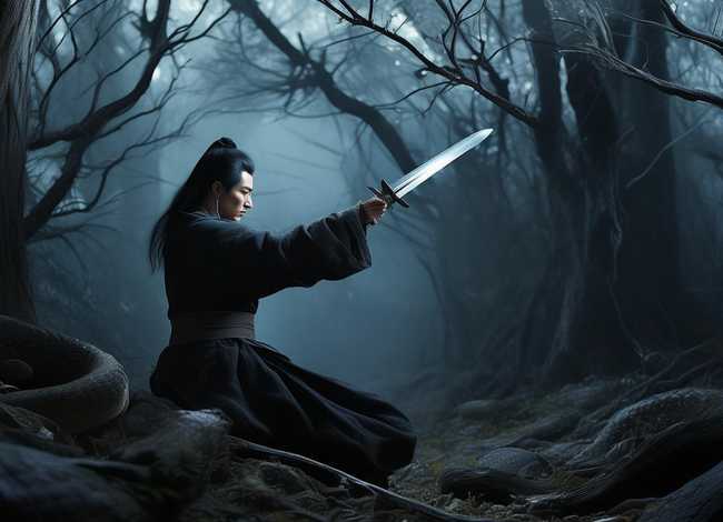 刘邦斩蛇的故事、刘邦斩蛇的故事出自哪里