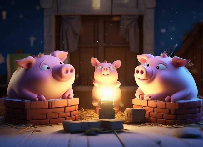 最新儿童睡前故事；最新儿童睡前故事大全三只小猪