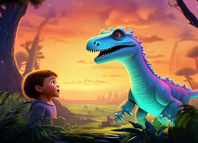恐龙之星儿童故事、恐龙之星的故事