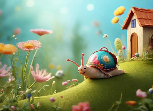 儿童故事蜗牛搬家；幼儿故事蜗牛搬家