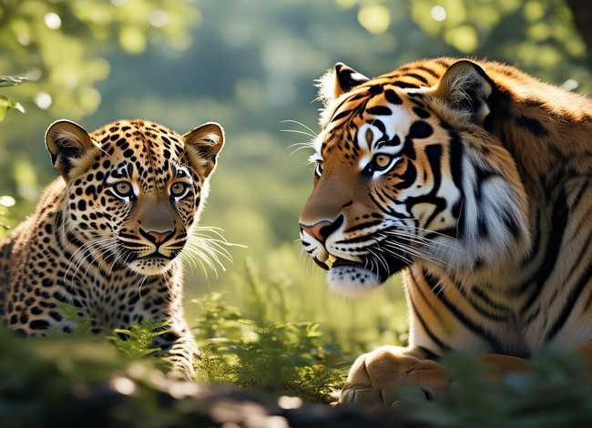 小豹的故事（小豹学艺的故事）