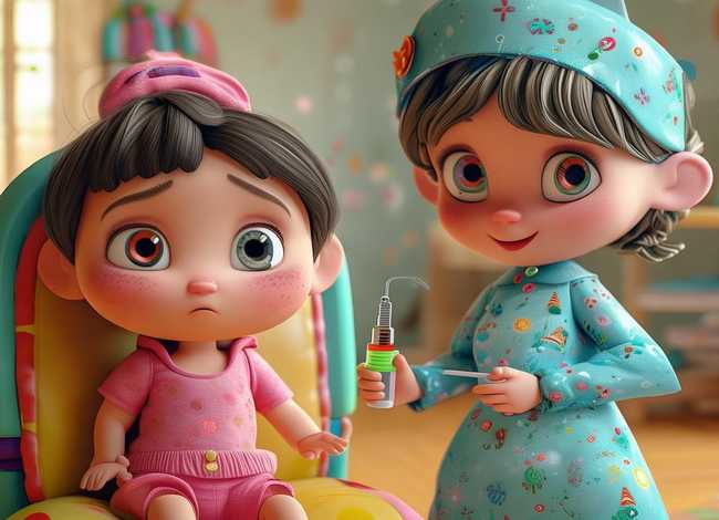 怕打针儿童故事大全集、怕打针的小孩故事