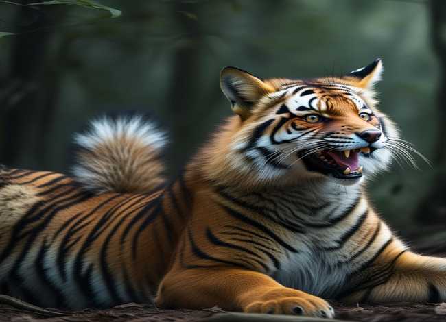 成语故事狐假虎威怎么画 - 成语故事狐假虎威怎么画简单