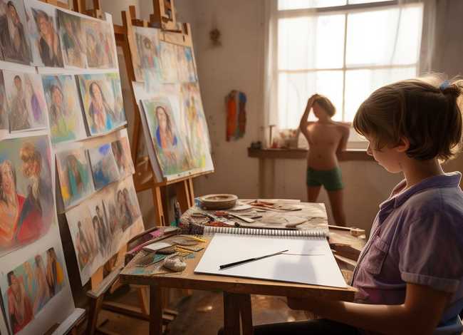 学画画的小故事；学画画的小故事有哪些