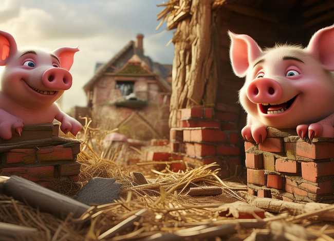 三只小猪，三只小猪故事完整原文