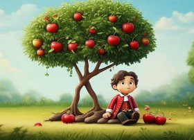 牛顿的故事儿童视频 - 关于牛顿的故事视频