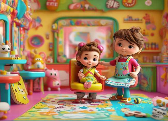 幼儿绘本故事理发店（幼儿绘本故事《理发店》）