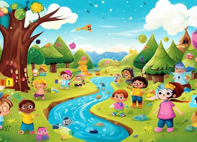 儿童数字故事3-6岁、数字故事1-10