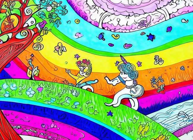 儿童线描画作品图片 儿童线描画作品图片初中