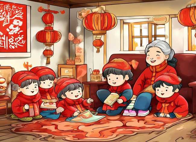 我家的春节绘本故事 - 我家的春节绘本故事内容 我家的春节绘本故事 - 我家的春节绘本故事内容